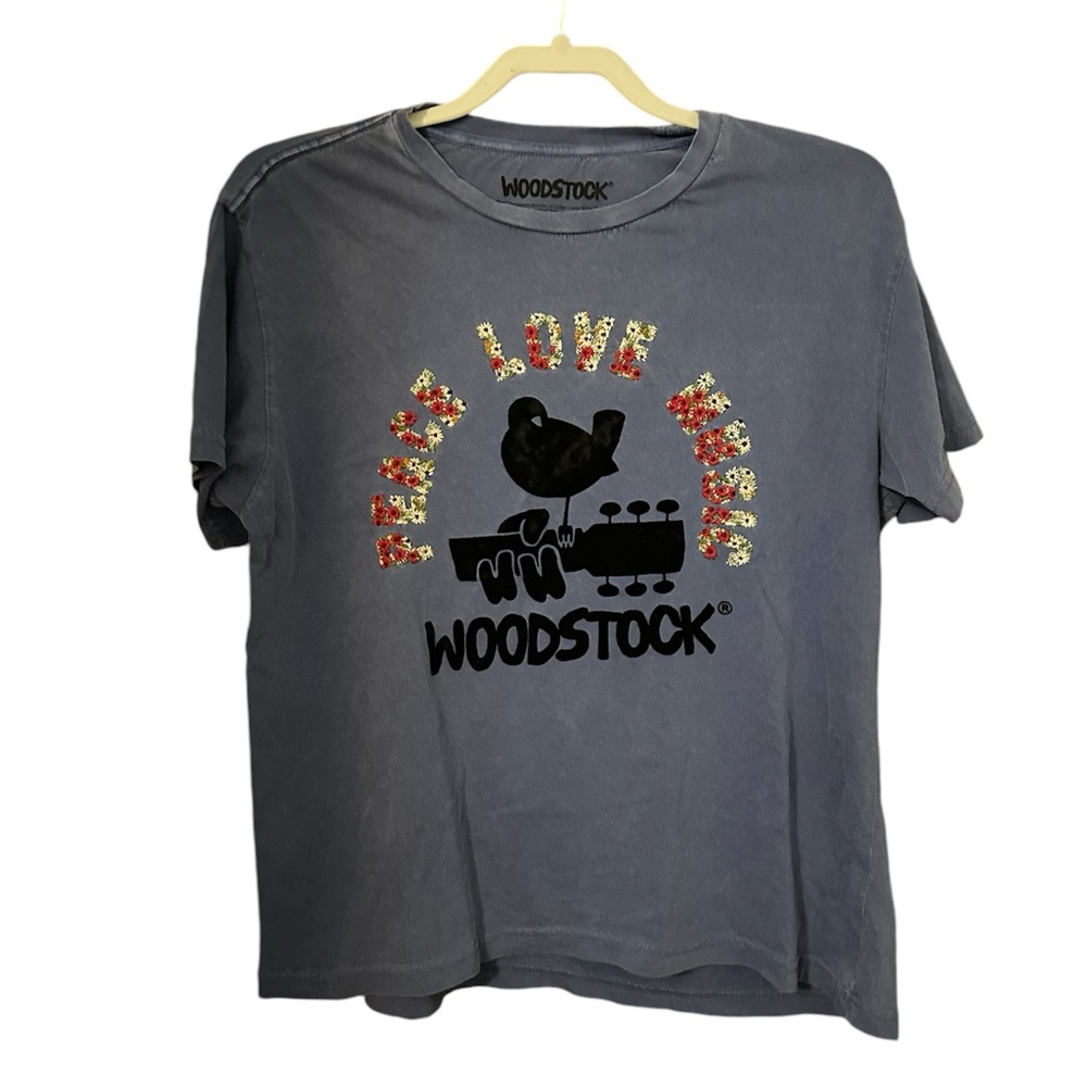 Lucky Brand Woodstock Graphic Tee Size M